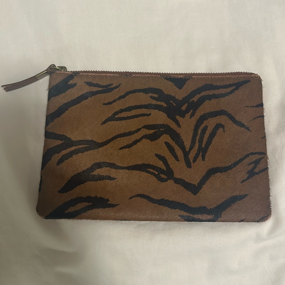 madewell fur clutch